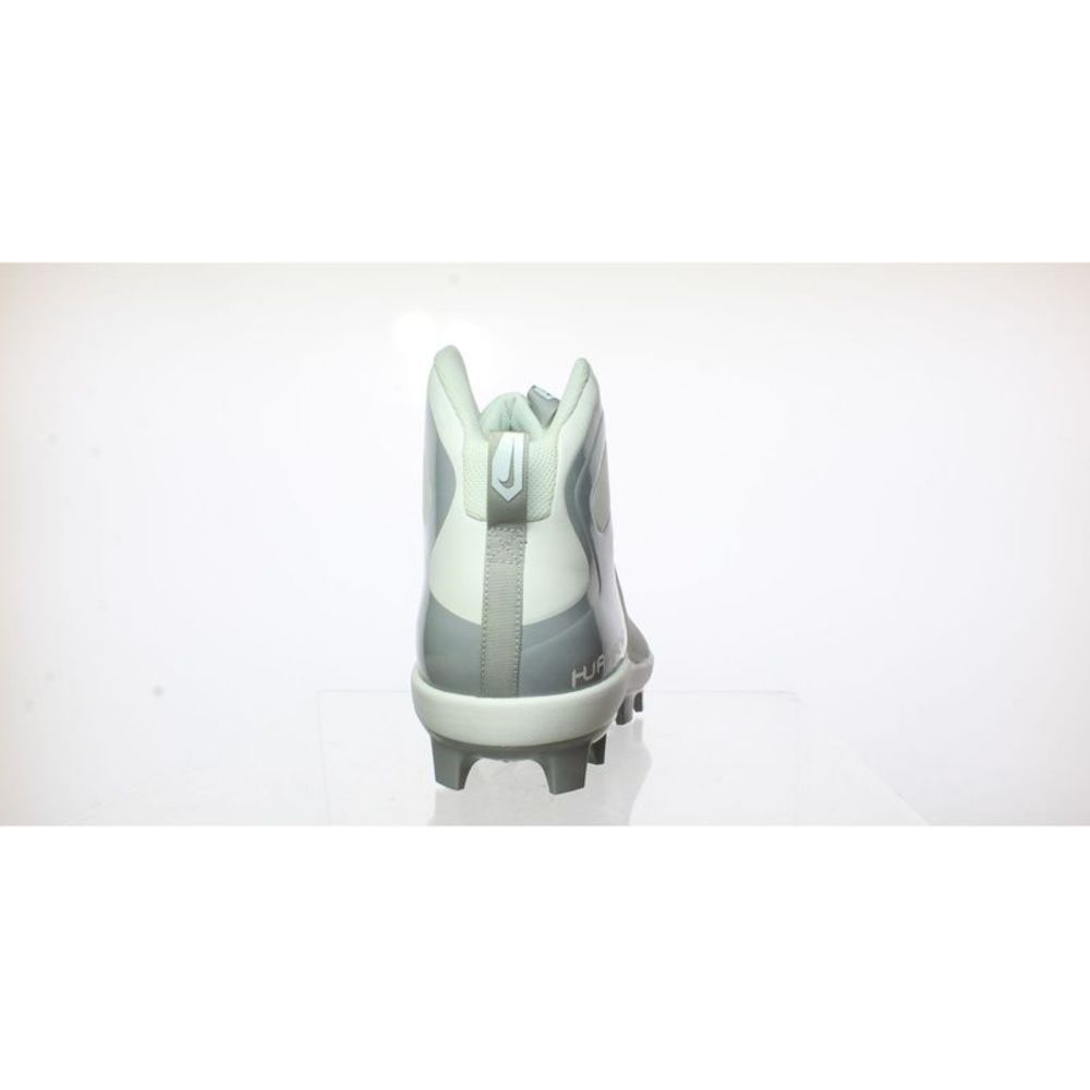 NIKE Mens ALPHA HUARACHE PRO MID MICS White Cleats Athletic White, Size: 16! - Picture 3 of 4